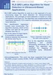 RLS QRD Lattice Algorithm for Hand Detection in Ultrasound-Based Applications