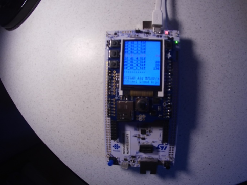 NUCLEO-H755ZI terminal with menu control of Scilab algorithms on ArduZynq